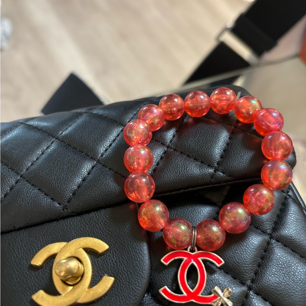 Red Beaded Bracelet - Picture 3 of 3